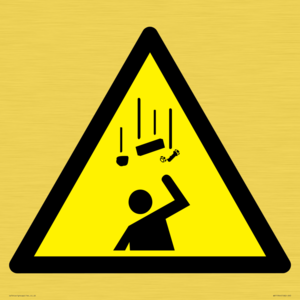 W035 Warning: Falling objects